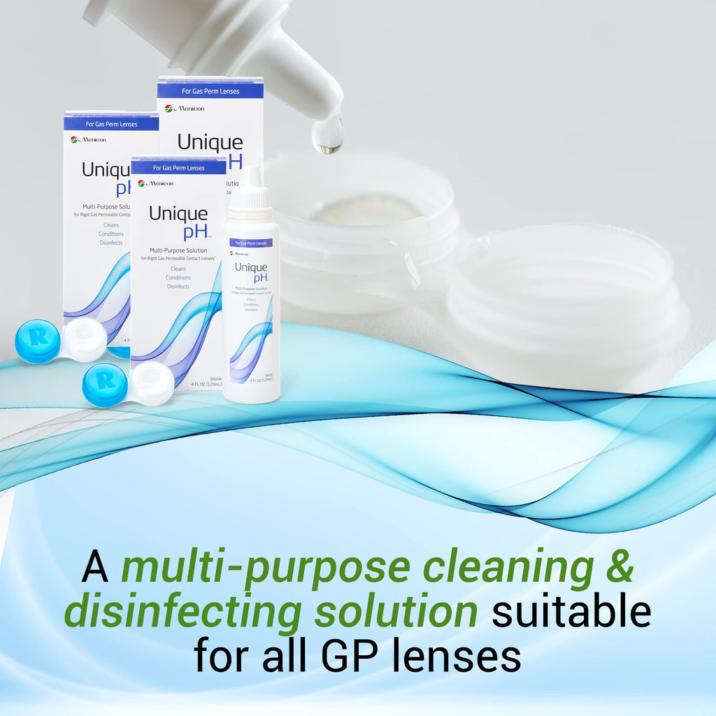 Menicon Unique pH Multi-Purpose Solution for RGP Lenses

