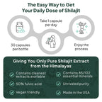 Organics Ocean Shilajit Supplement - Himalayan Shilajit

