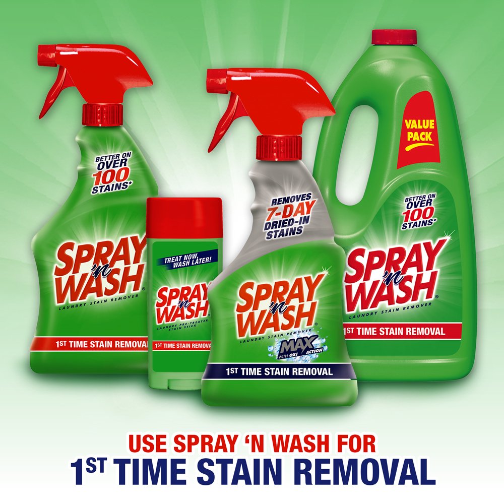 Spray N’ Wash Stain Remover Refill – Laundry Pre-Treat

