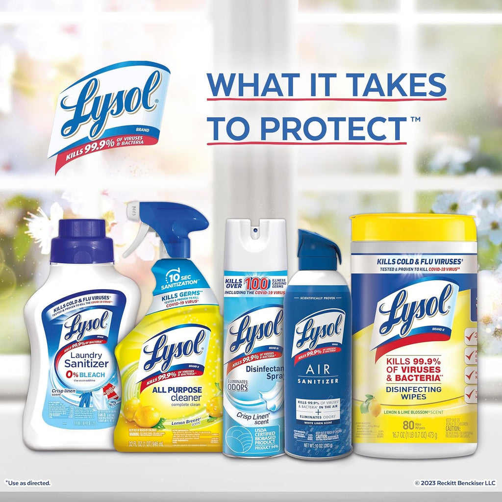 Lysol Disinfecting Wipes Dual Action – Multi-Surface

