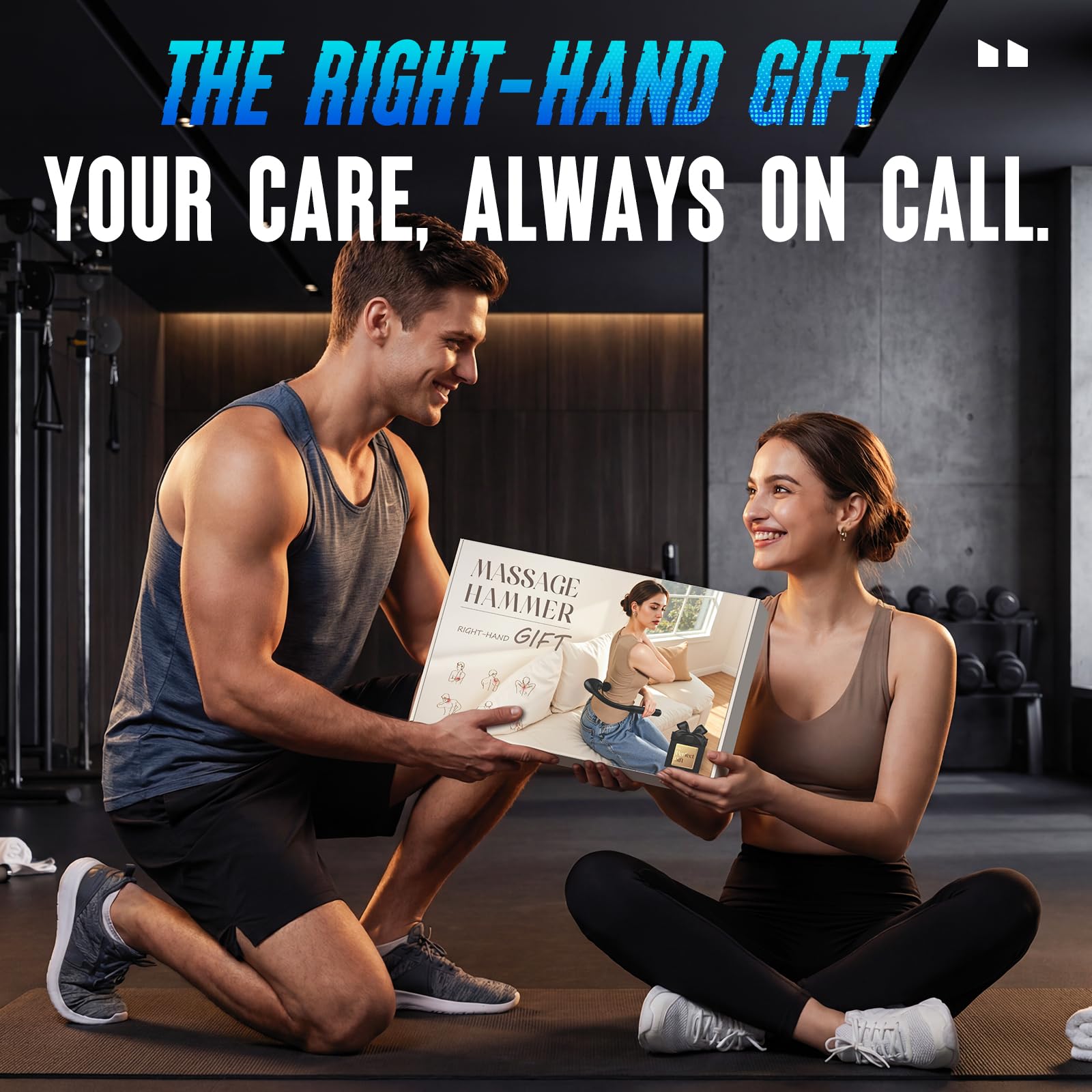 FVZ Massage Gun Upgraded Extension Handle Deep Tissue

