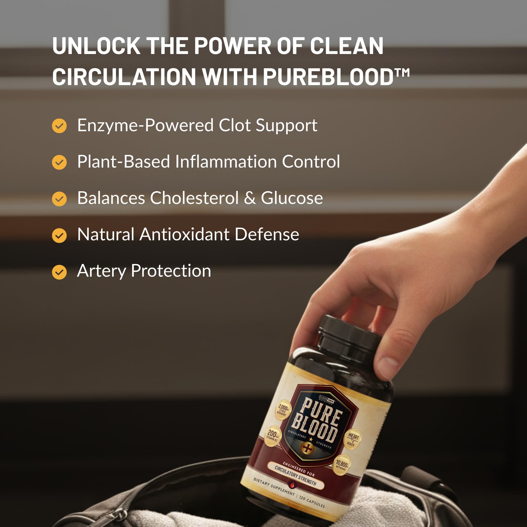 Circulatory Support Dietary Supplement - Pure Blood

