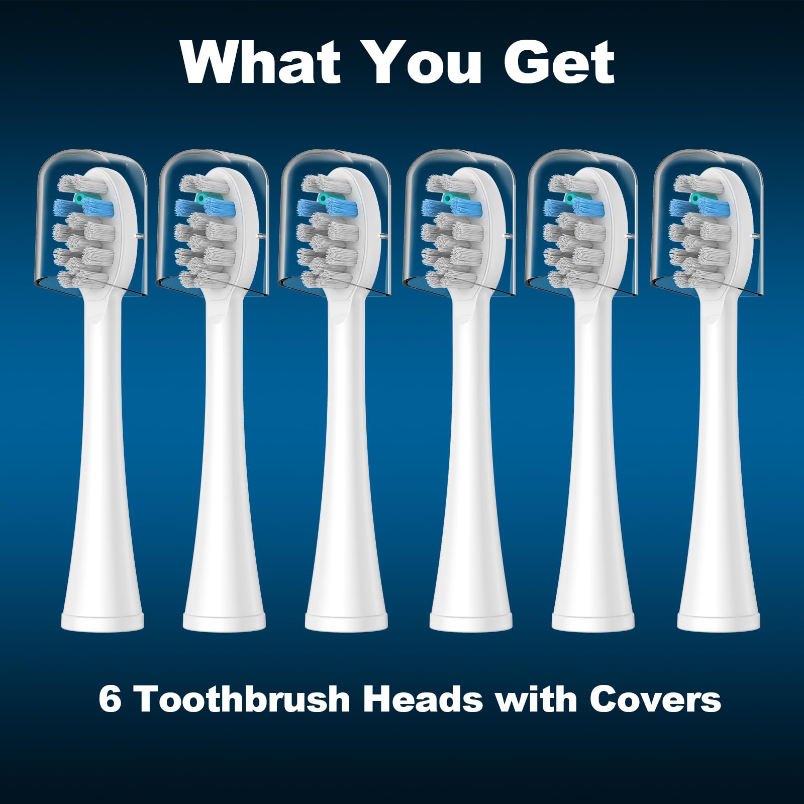Waterpik Sonic Fusion 2.0 Toothbrush Replacement Heads

