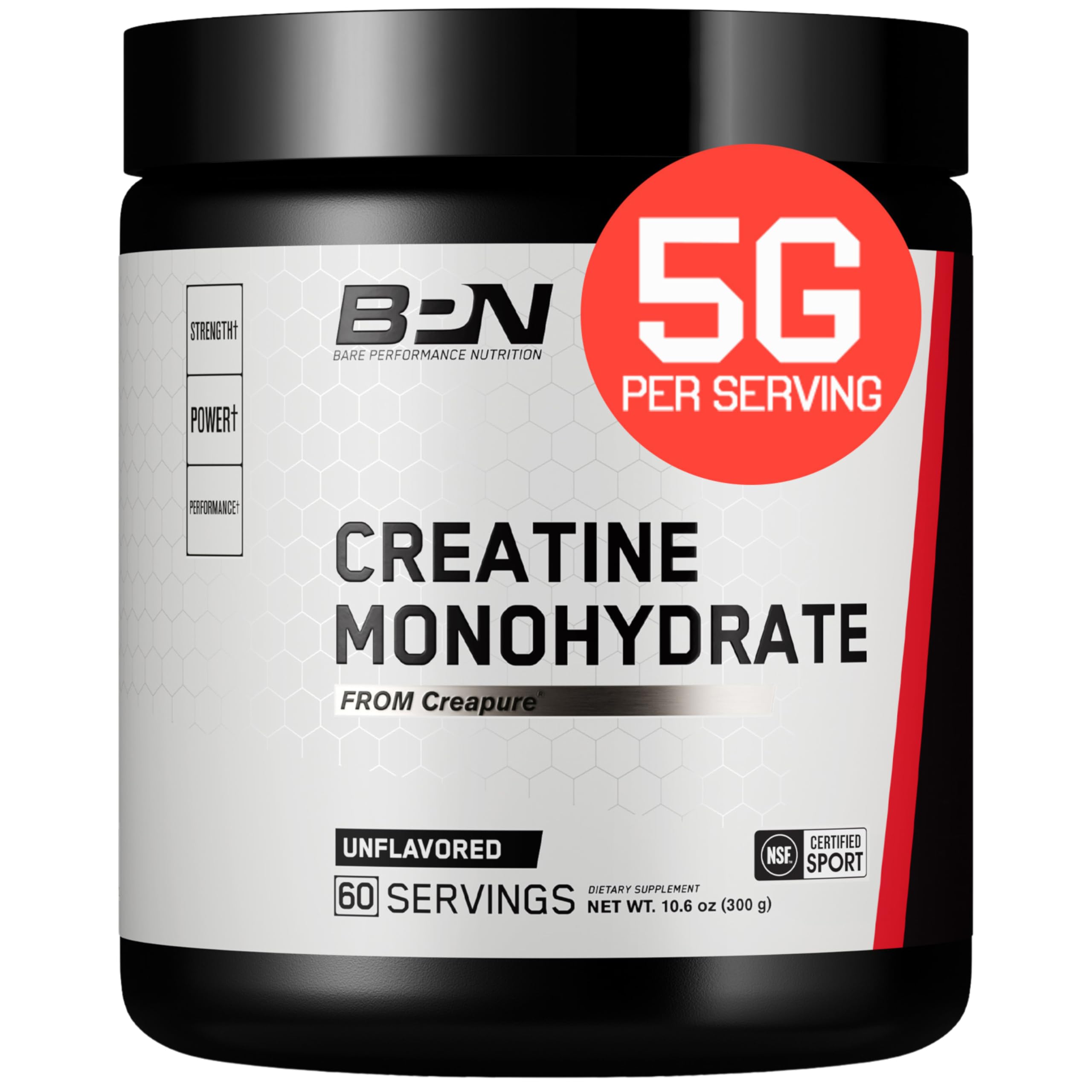 Bare Performance Nutrition Creapure Creatine Monohydrate

