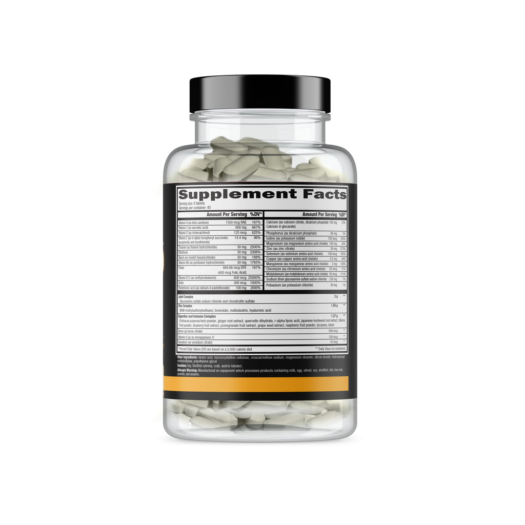Orange Triad Multivitamin by Controlled Labs for Athletes

