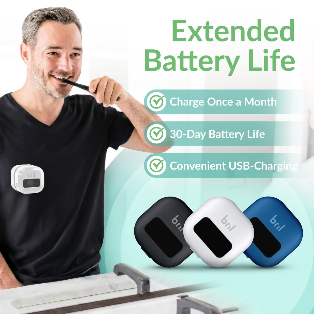 Bril UV-C Toothbrush Sanitizer and Holder | Wall Mounted

