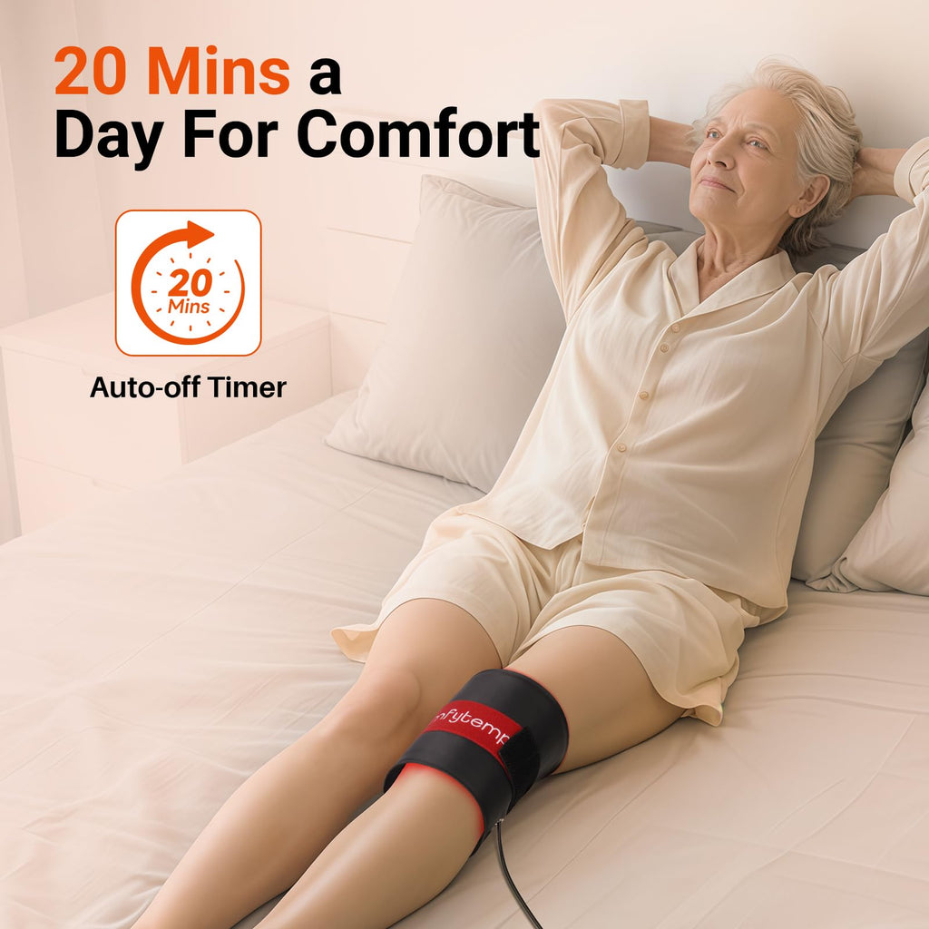 Comfytemp Red Light Therapy Pad - Wearable Infrared Wrap

