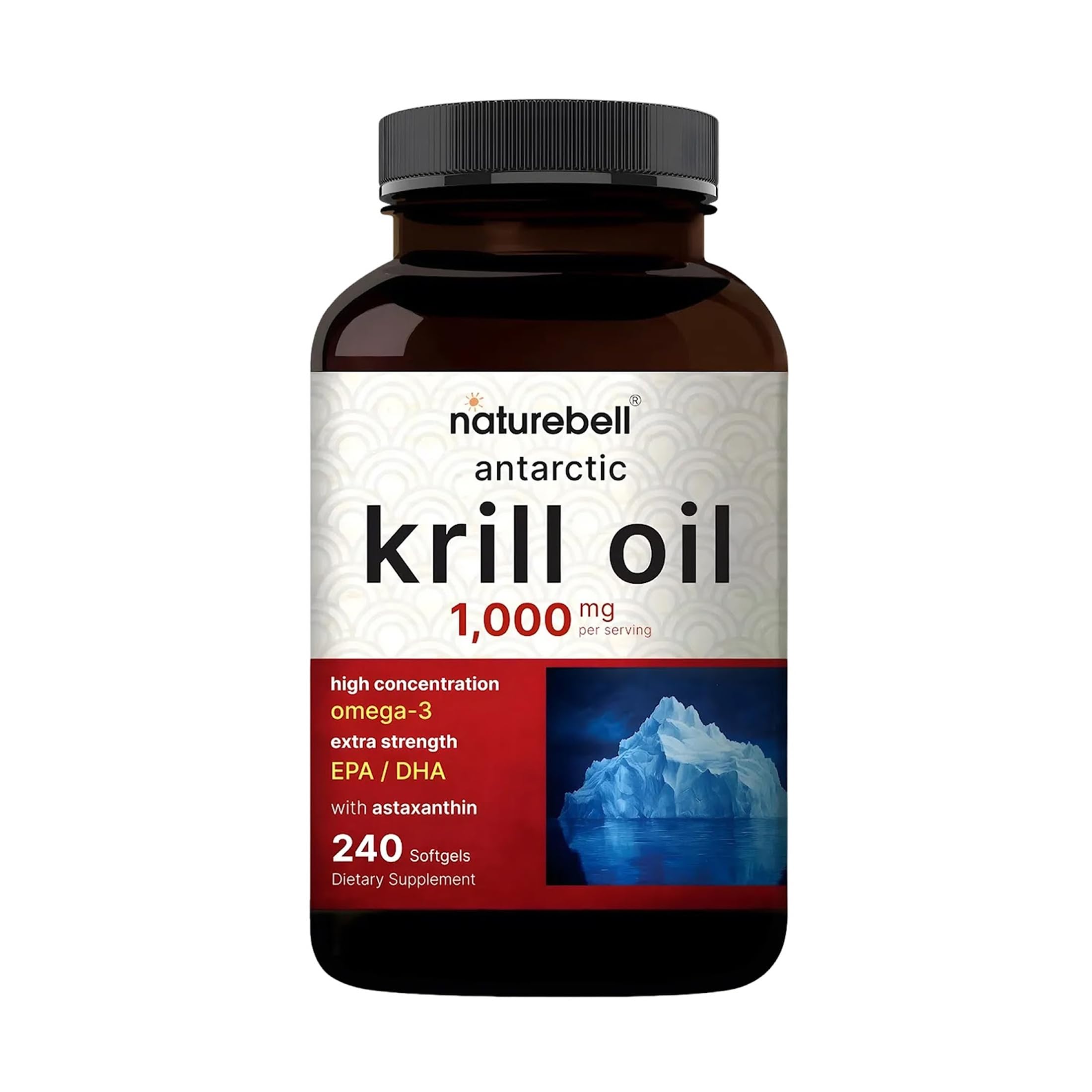 NatureBell Krill Oil Supplement | Heart Health & Immune Support


