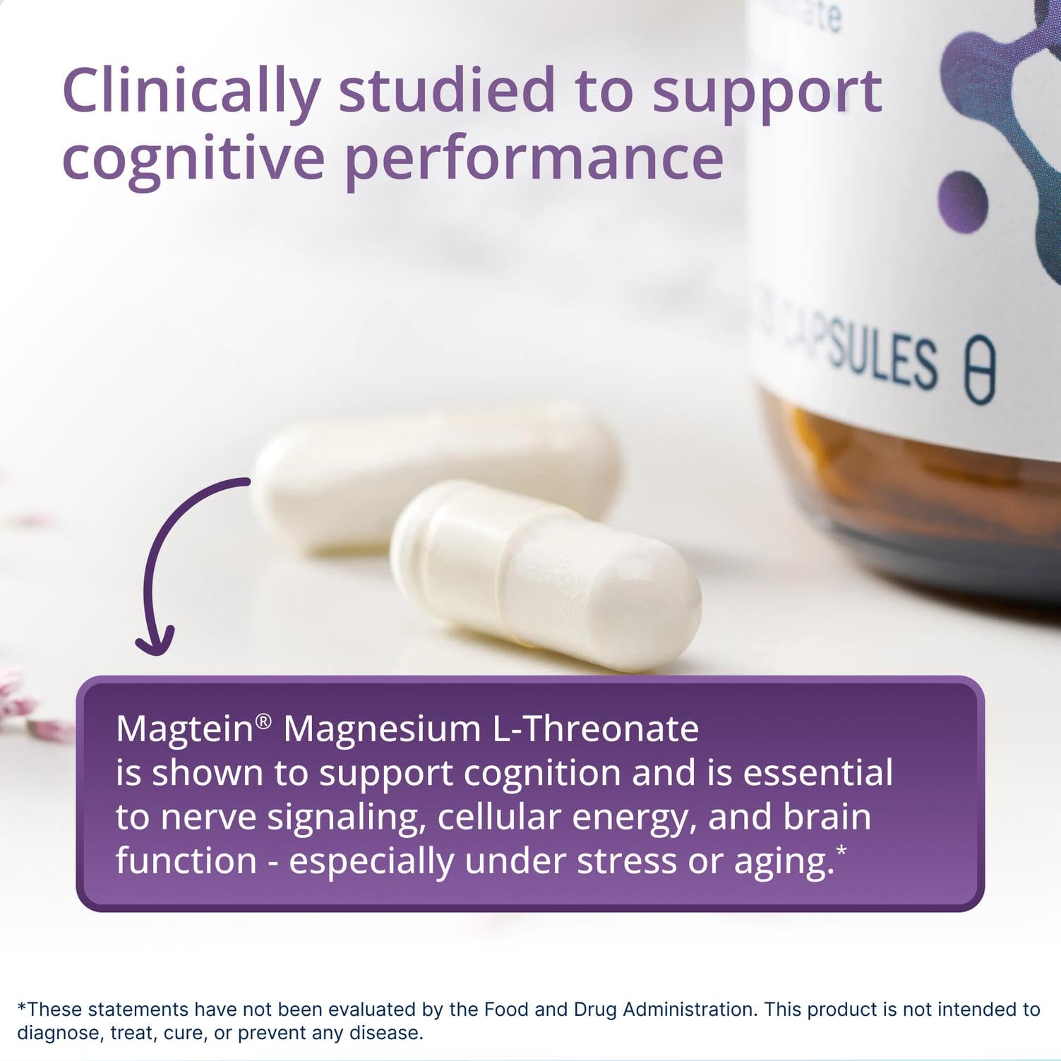 Metagenics Magtein Magnesium L-Threonate for Brain Health


