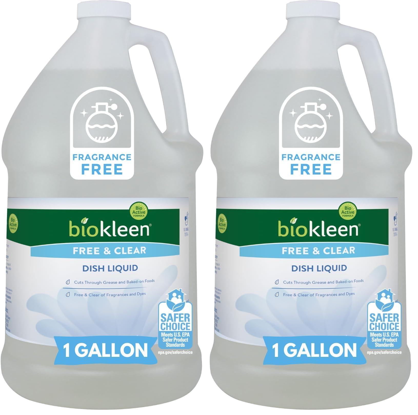 Biokleen Dish Soap - Plant-Based, Non-Toxic Dish Liquid