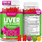 Milk Thistle Liver Detox Gummies | Vegan Liver Support

