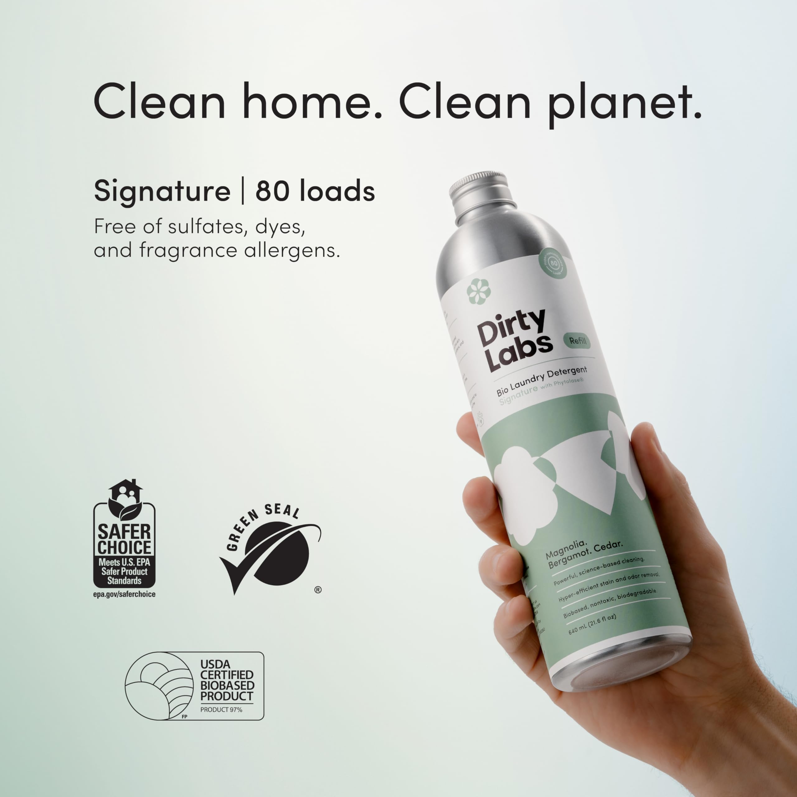 Dirty Labs Bio-Liquid Laundry Detergent | Hyper-Concentrated

