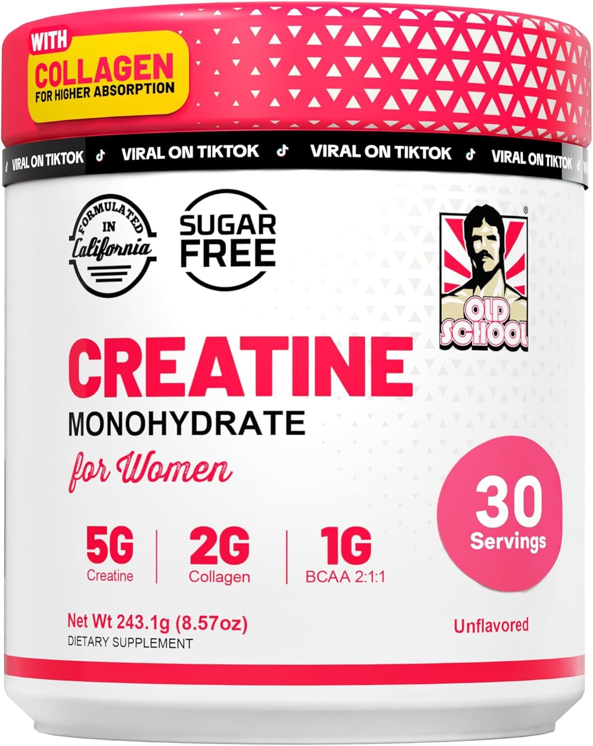 Old School Labs Creatine for Women – Post-Workout

