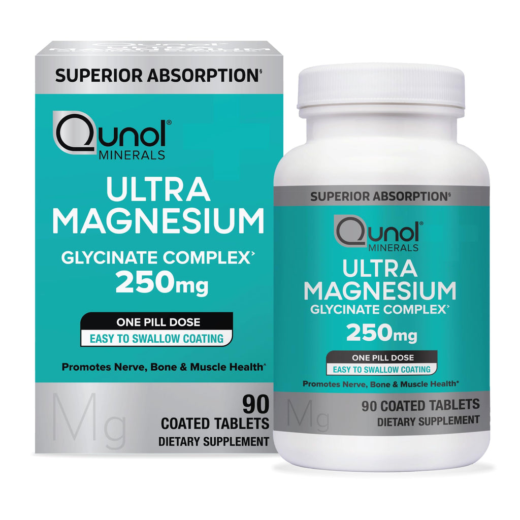 Qunol Magnesium Glycinate Complex - Superior Absorption

