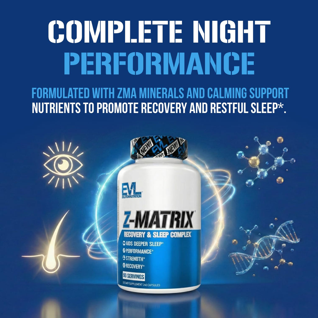 EVL Post Workout Recovery Magnesium & Zinc ZMatrix

