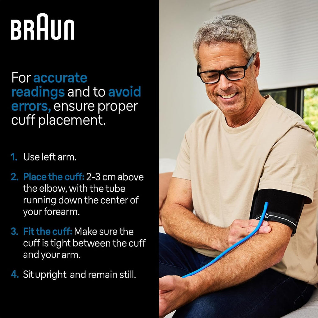 Braun ExactFit 2 Blood Pressure Monitor for Home Use

