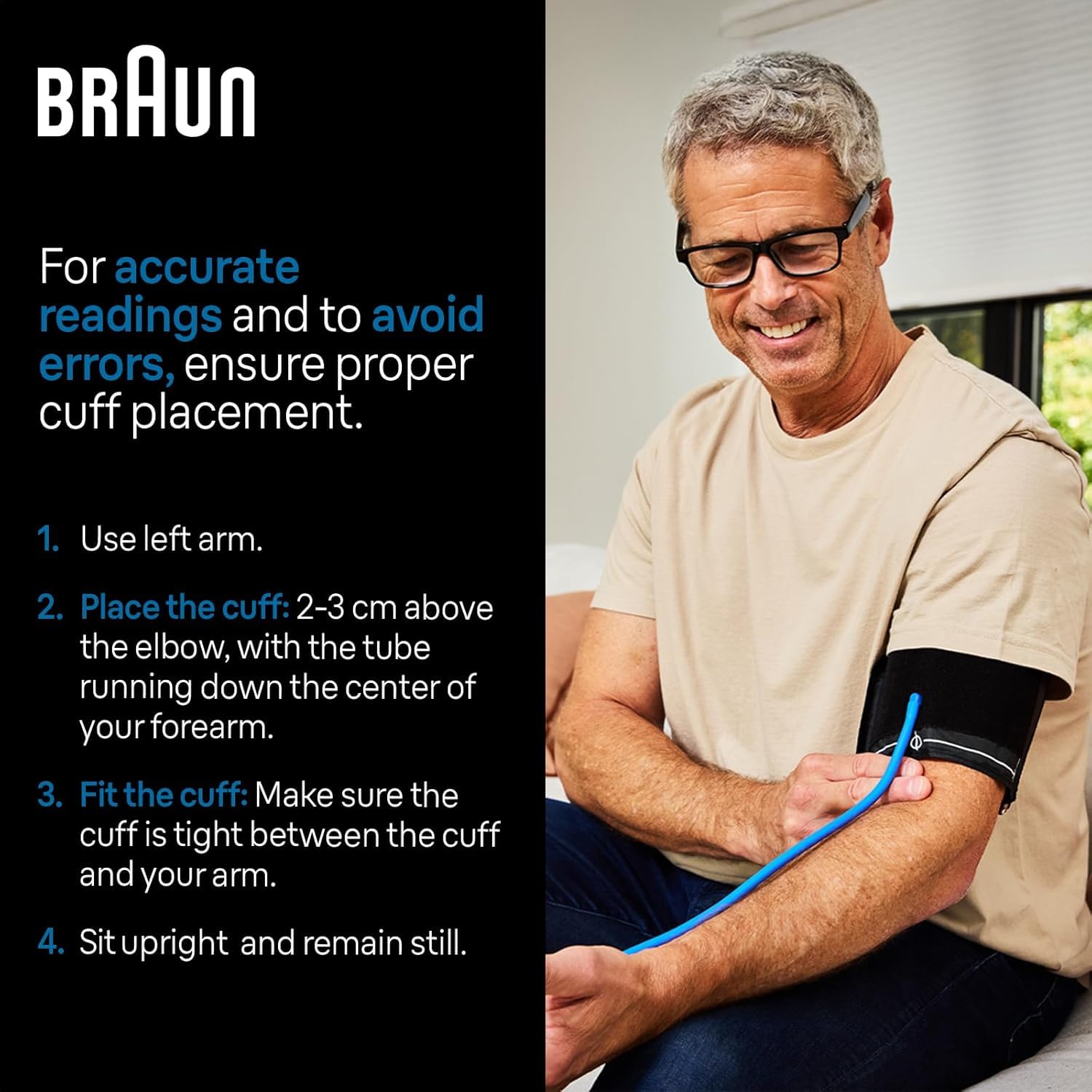 Braun ExactFit 2 Blood Pressure Monitor for Home Use

