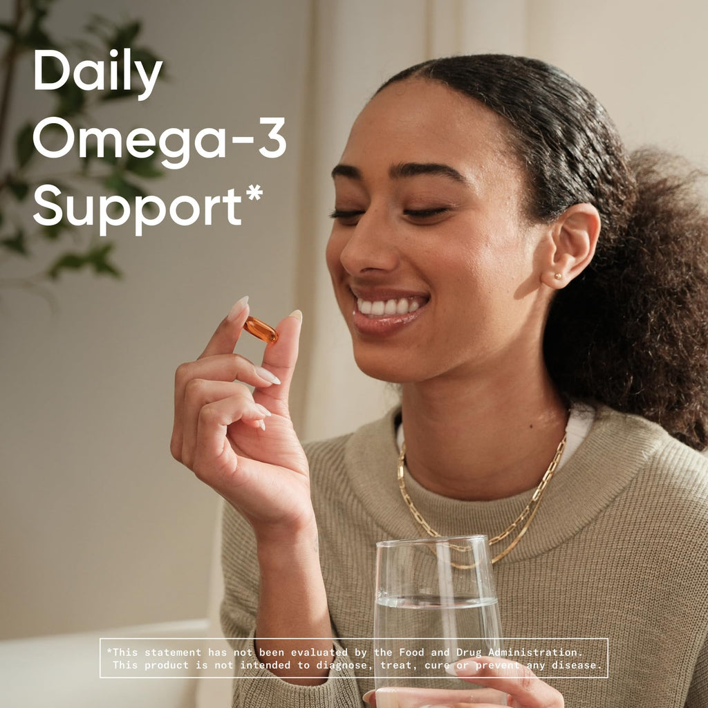 Sports Research Salmon Oil Softgels | Omega-3 EPA & DHA

