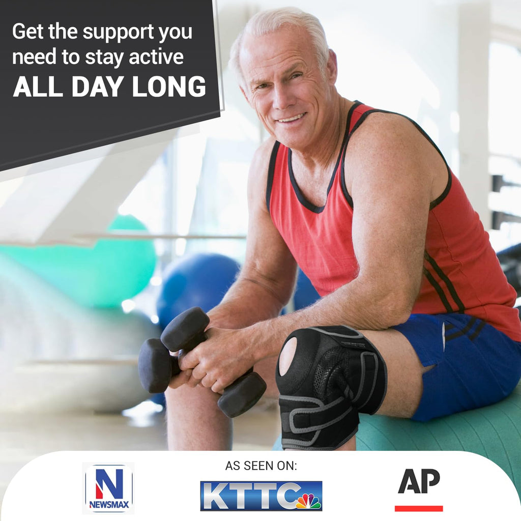 Knee Brace DR. BRACE ELITE with Side Stabilizers

