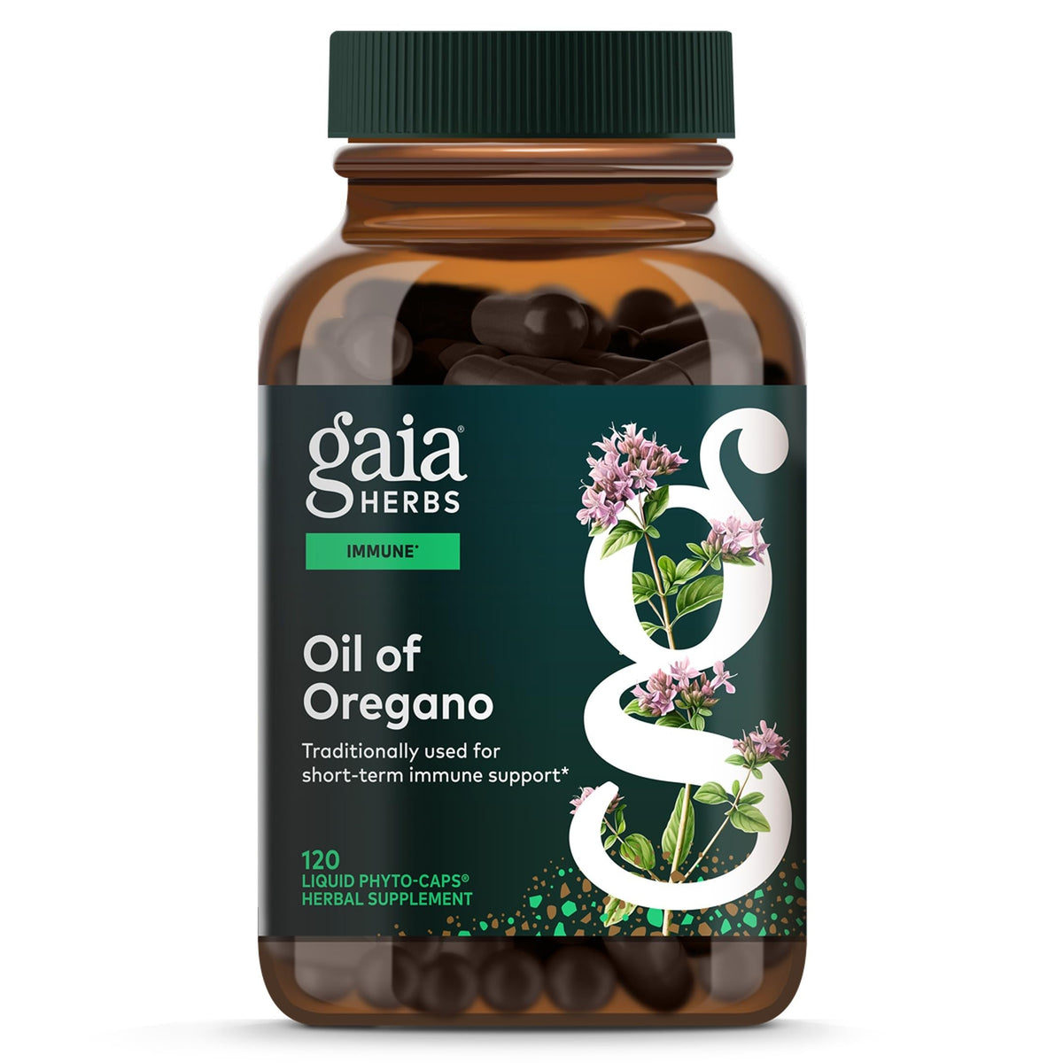 Gaia Herbs Oil of Oregano Capsules – Immune & Antioxidant Support