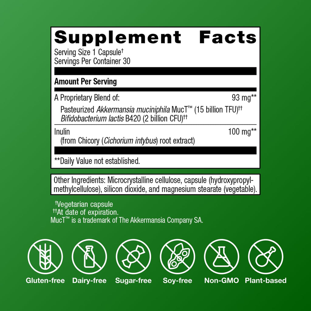 Metagenics UltraFlora Probiotic & Postbiotic Supplement

