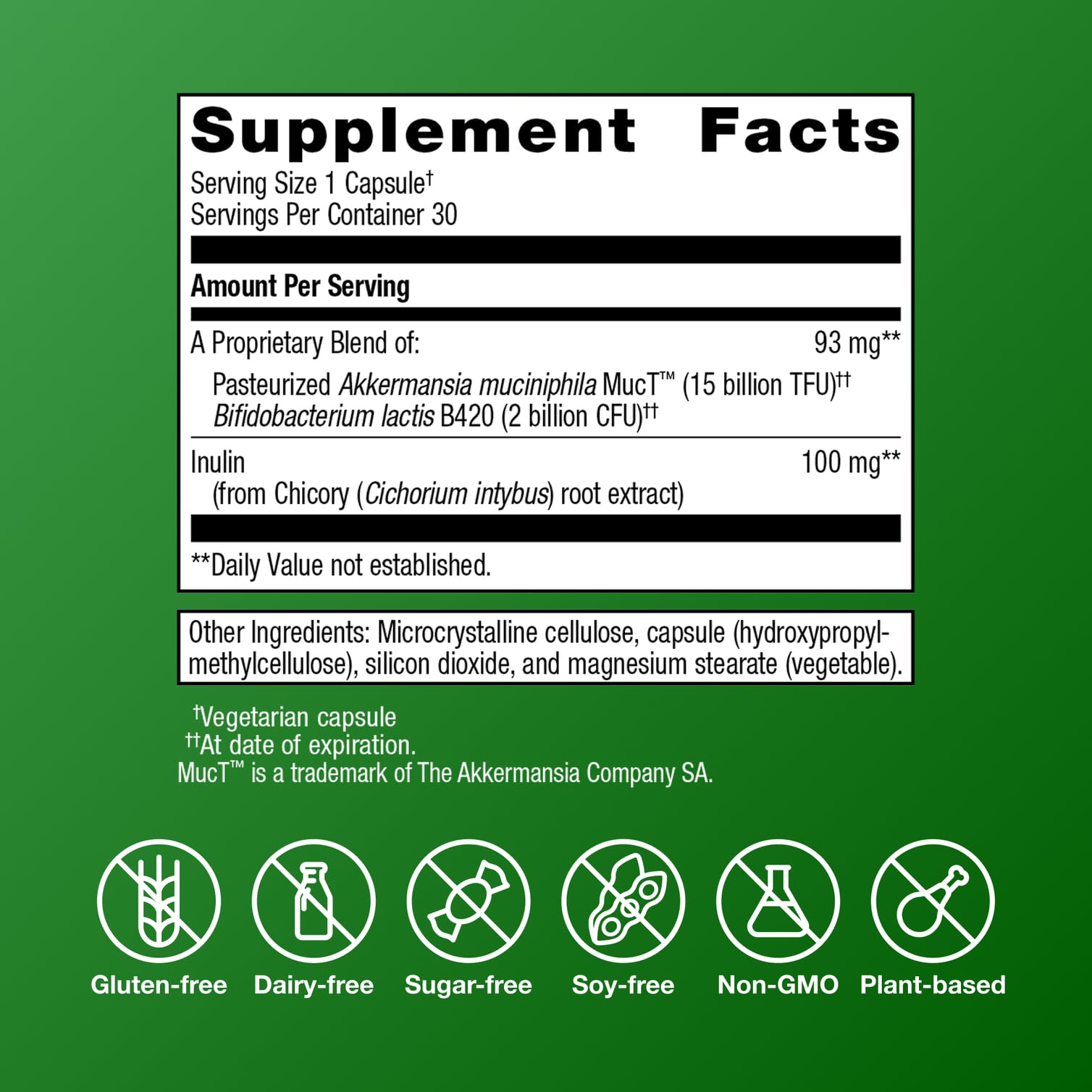Metagenics UltraFlora Probiotic & Postbiotic Supplement

