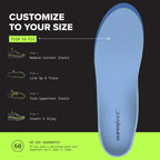 Superfeet All-Purpose Medium Arch Insoles | All-Day Support

