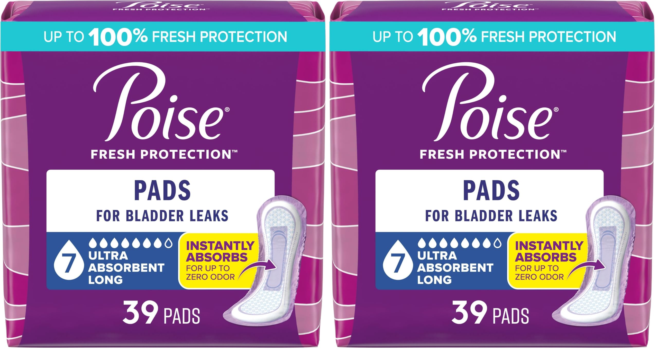 Poise Incontinence Pads for Bladder Leaks