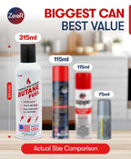 ZeroR Butane Fuel Refill for Torch Lighters | Iso-Butane

