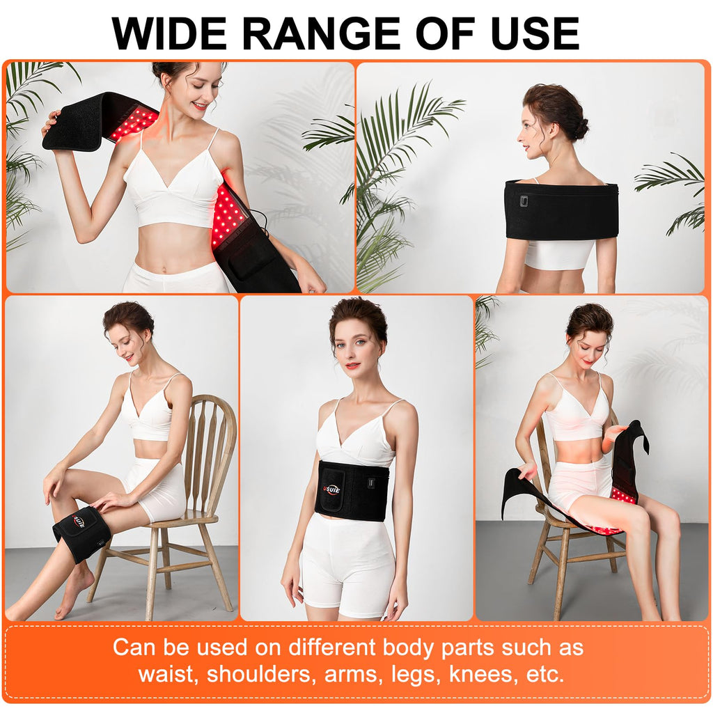 USUIE Red Light Therapy Belt Red & Infrared LED Therapy

