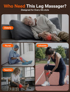 ALLJOY Leg Massager for Circulation and Pain Relief


