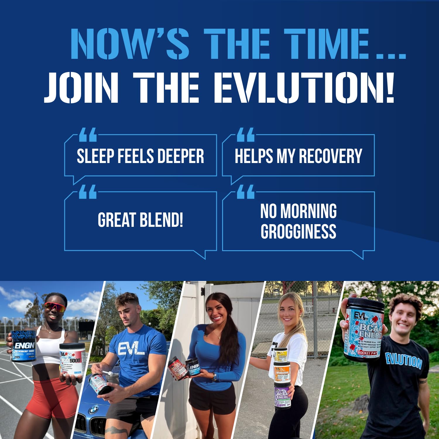 EVL Post Workout Recovery Magnesium & Zinc ZMatrix

