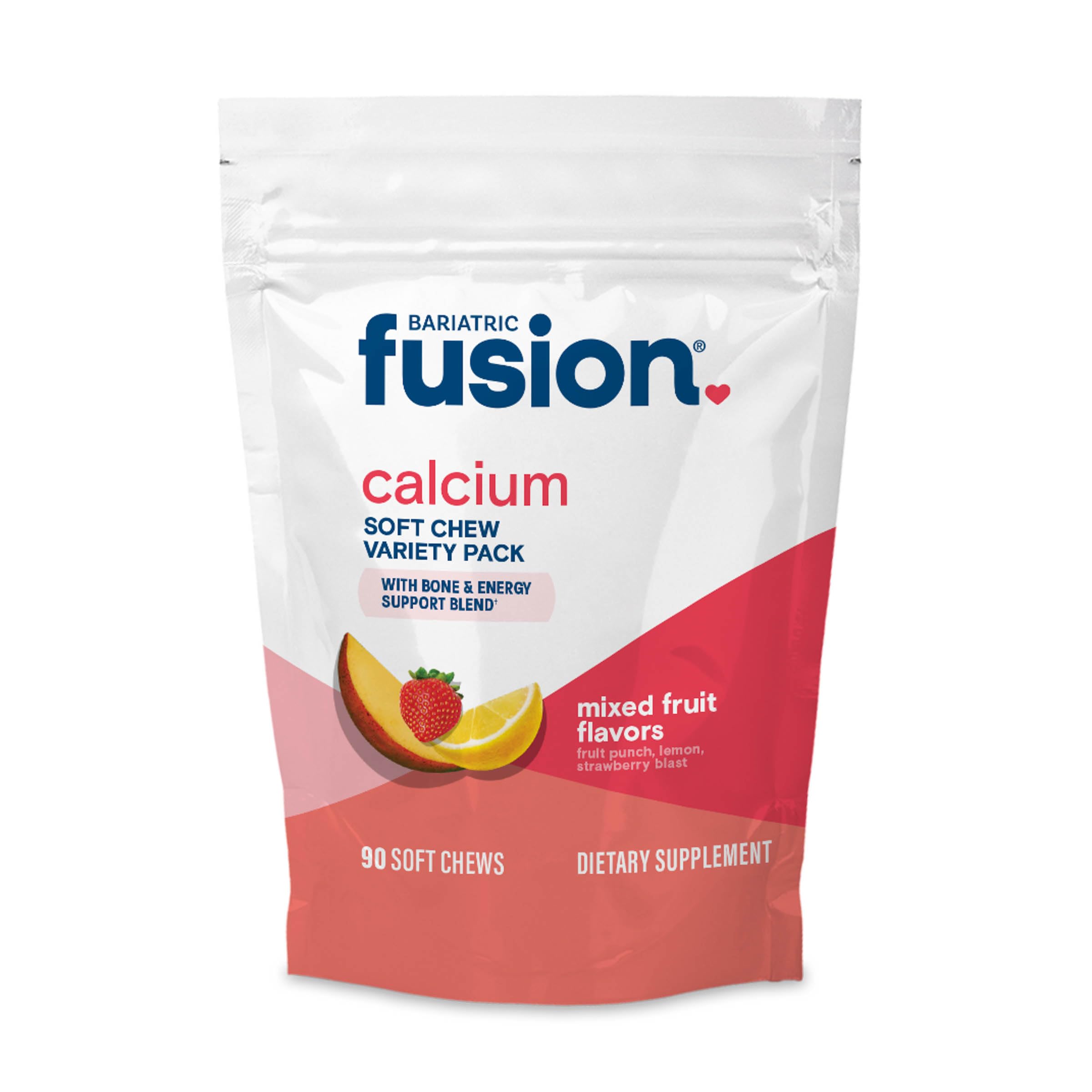 Bariatric Fusion Calcium Citrate Chews with Vitamin D3, Sugar Free