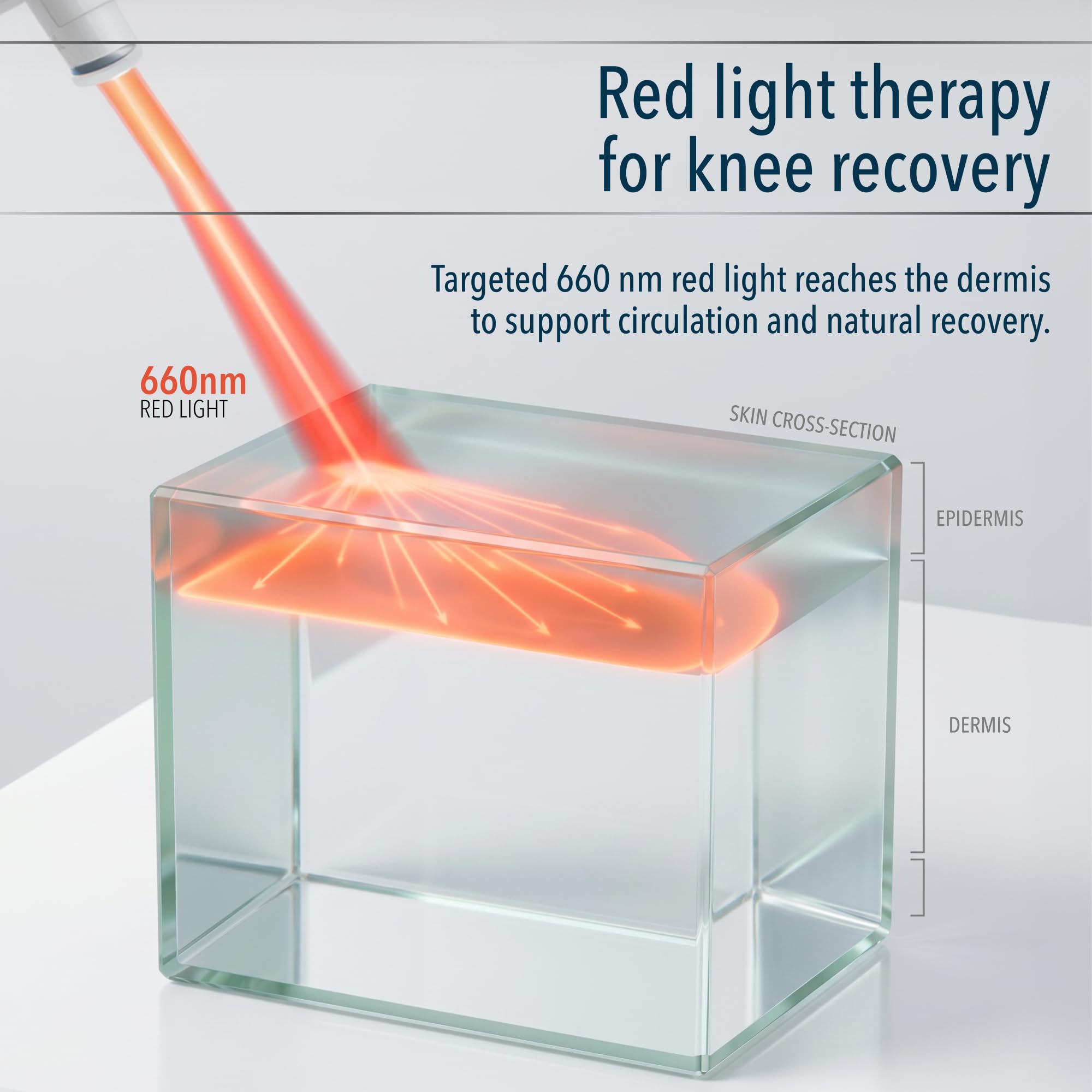 Knee Massager with Heat and Red Light Therapy

