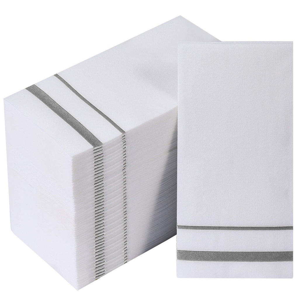 Napkins by FOCUSLINE: Linen Feel Disposable Cloth-Like

