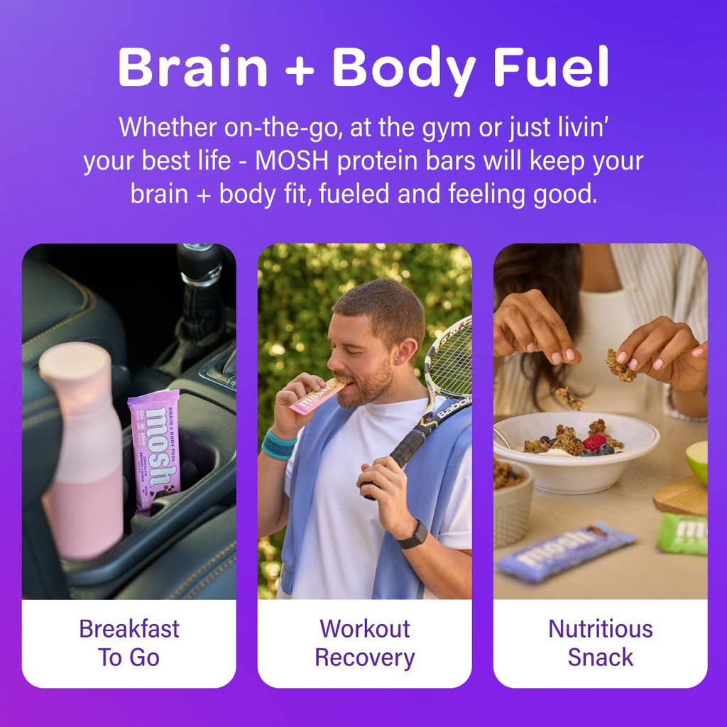 MOSH Keto Protein Bars for Brain Health

