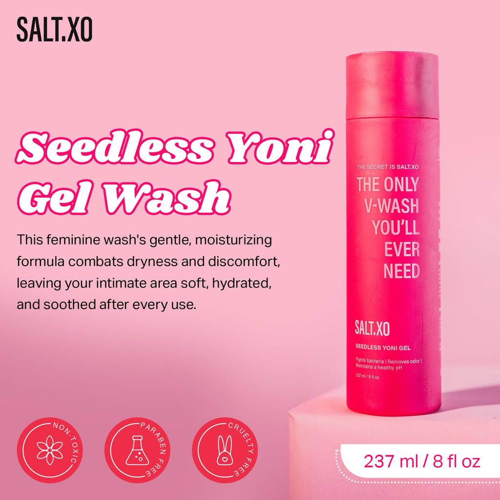 salt.xo Seedless Yoni Gel Wash - Feminine Hygiene


