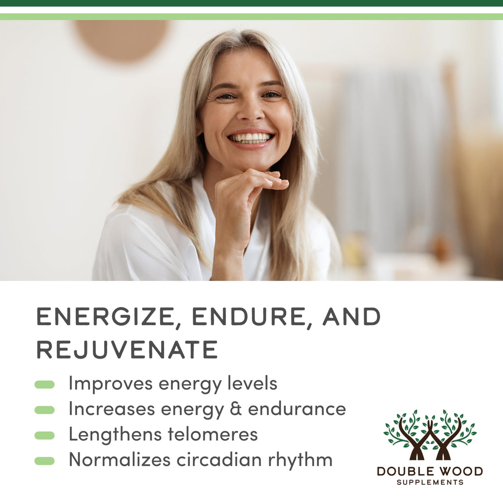 Double Wood Supplement | Anti-Aging and Cellular Regeneration

