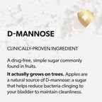 AZO D-Mannose Urinary Tract Health | Clinical Strength

