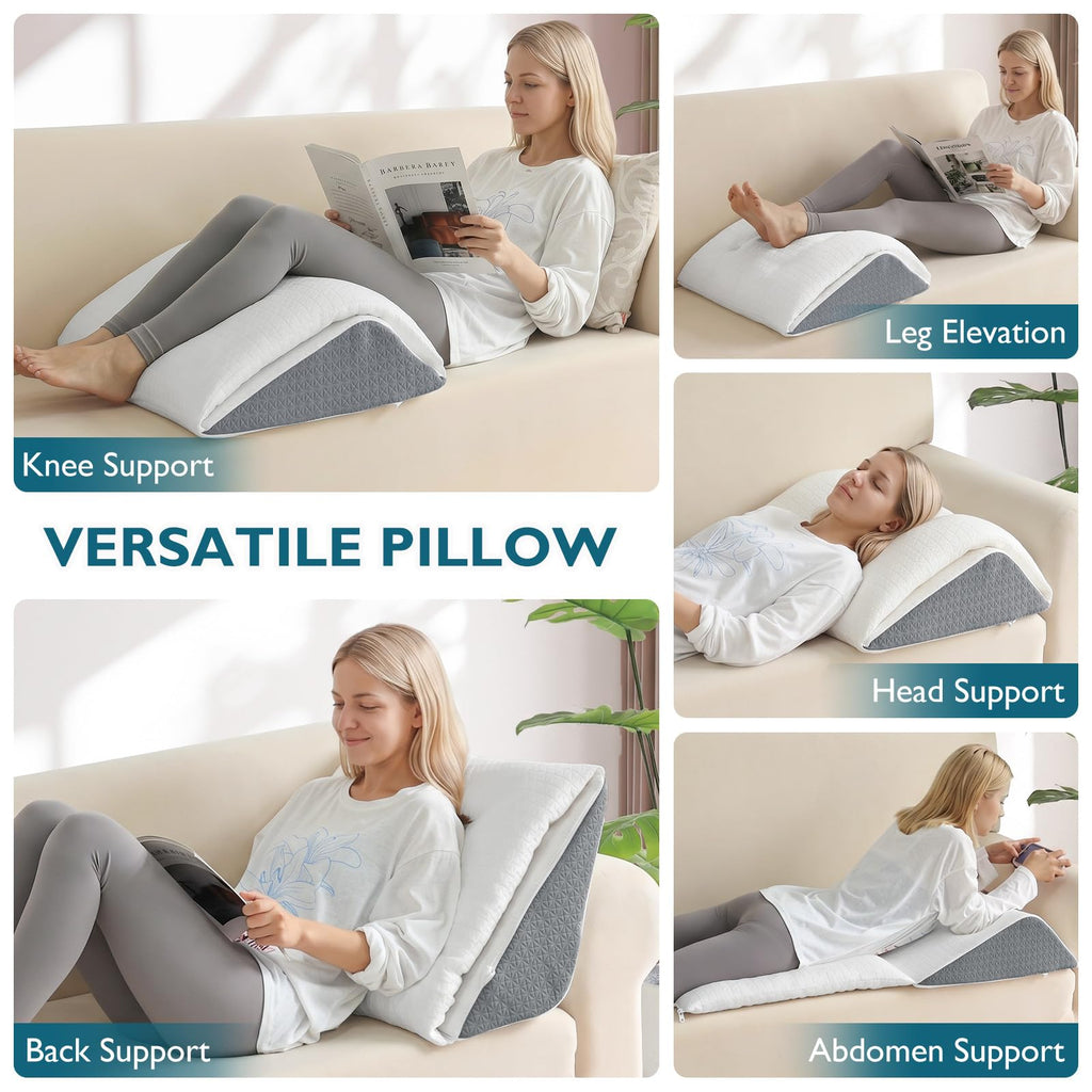 Shinnwa Knee Wedge Pillow Memory Foam


