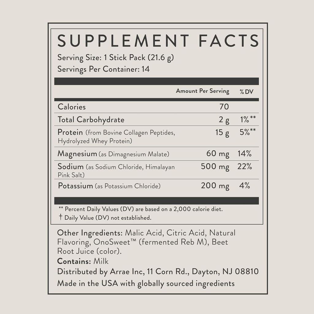 Arrae Clear Protein – Natural Protein Supplement

