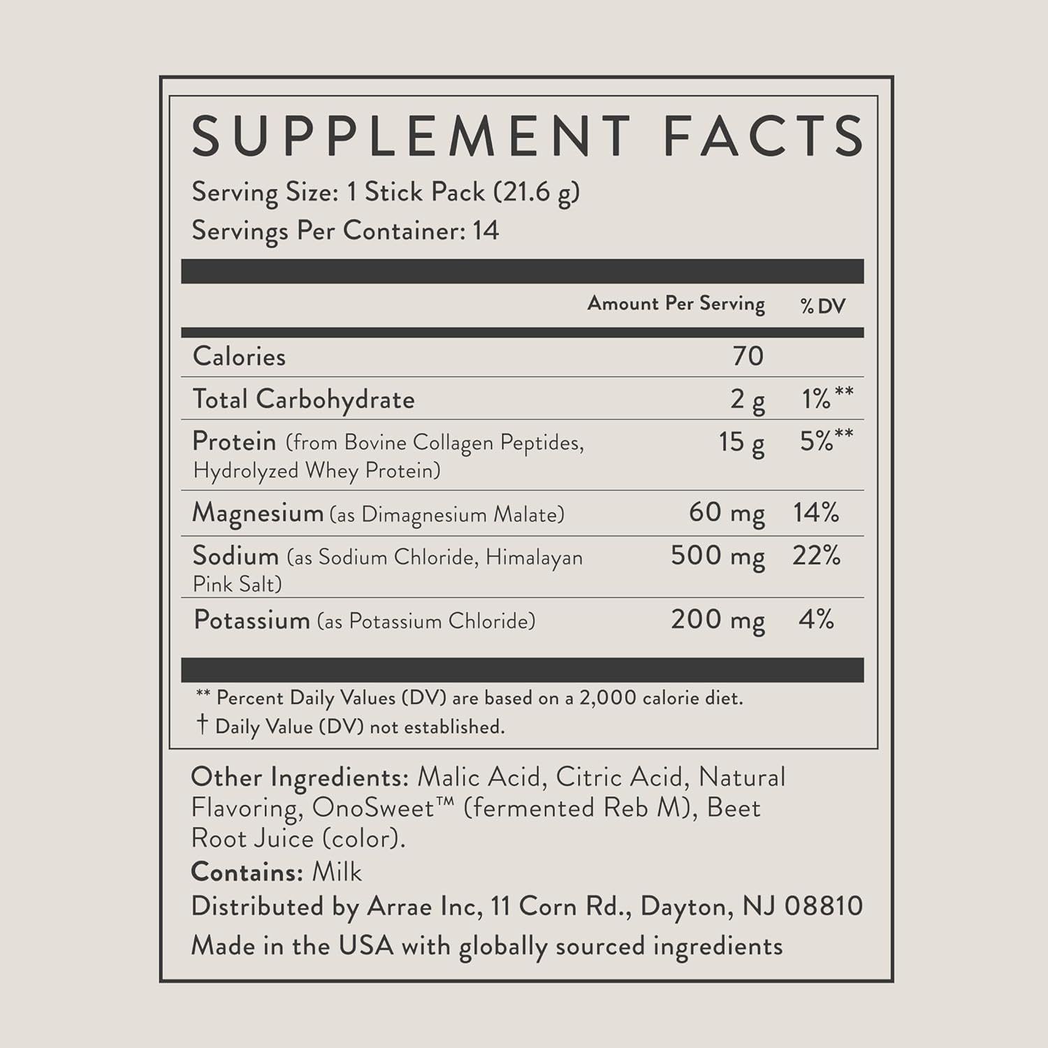 Arrae Clear Protein – Natural Protein Supplement

