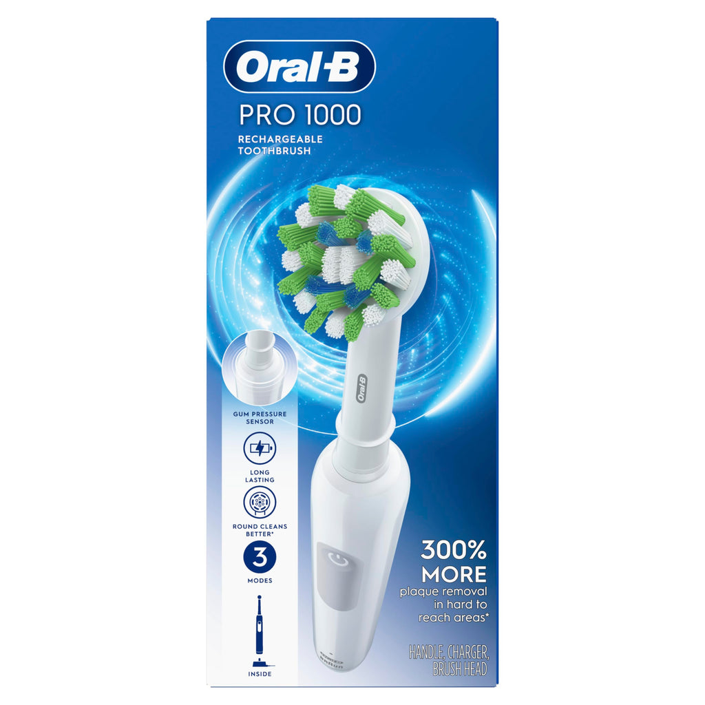 Oral-B Rechargeable Electric Toothbrush CrossAction Head


