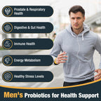 Probiotics for Men with 500 Billion CFUs & 12 Strains

