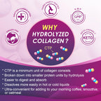 Nature Target Collagen Peptides Powder with Vitamin C & HA

