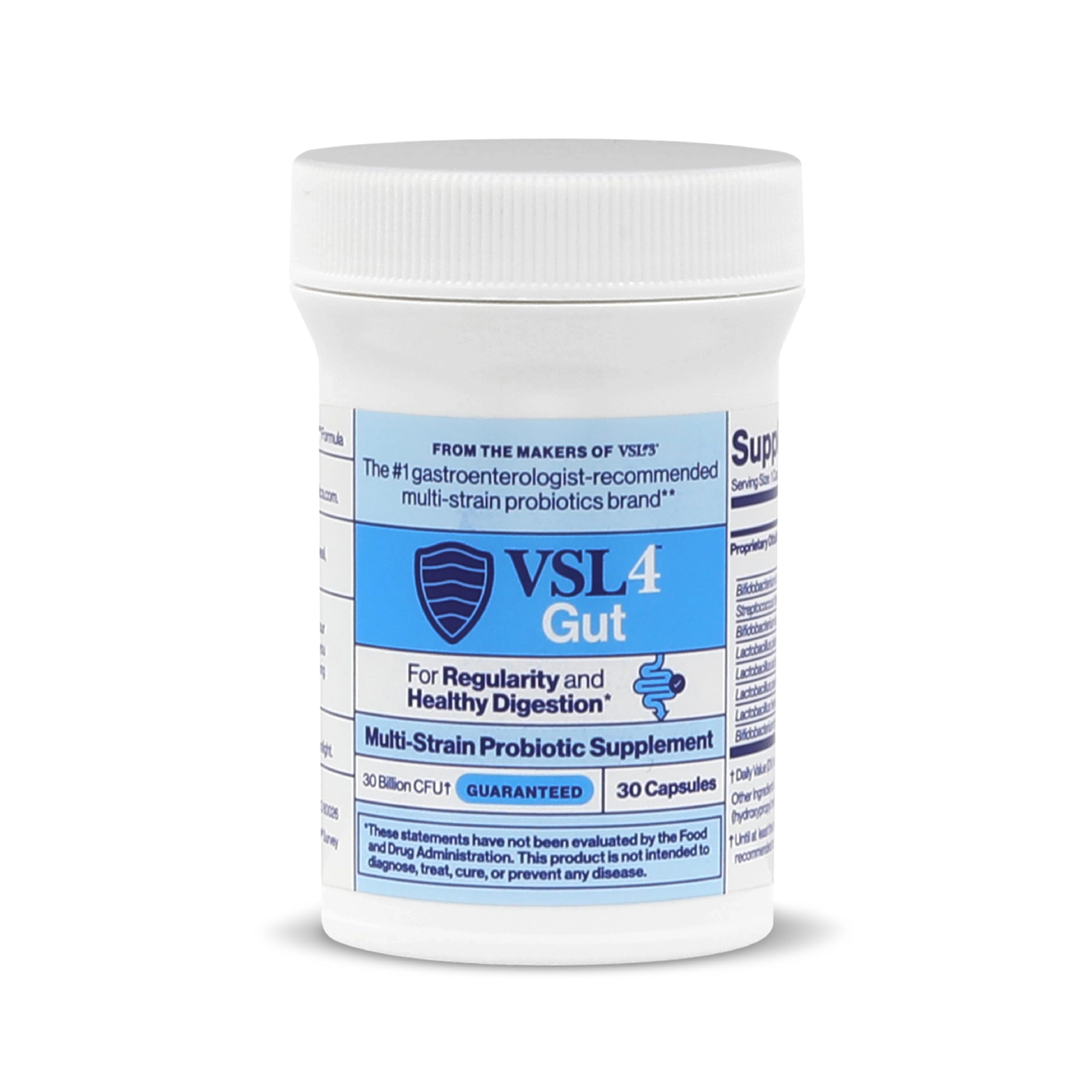 VSL4 Gut Daily Probiotics - Multi-Strain & Shelf-Stable

