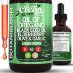 Clean Nutraceuticals Oil of Oregano Immune Support Liquid

