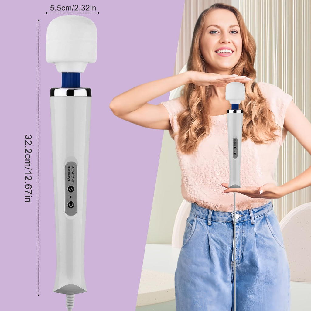 AEVEONE Handheld Wand Massager – Corded Deep Tissue Relief

