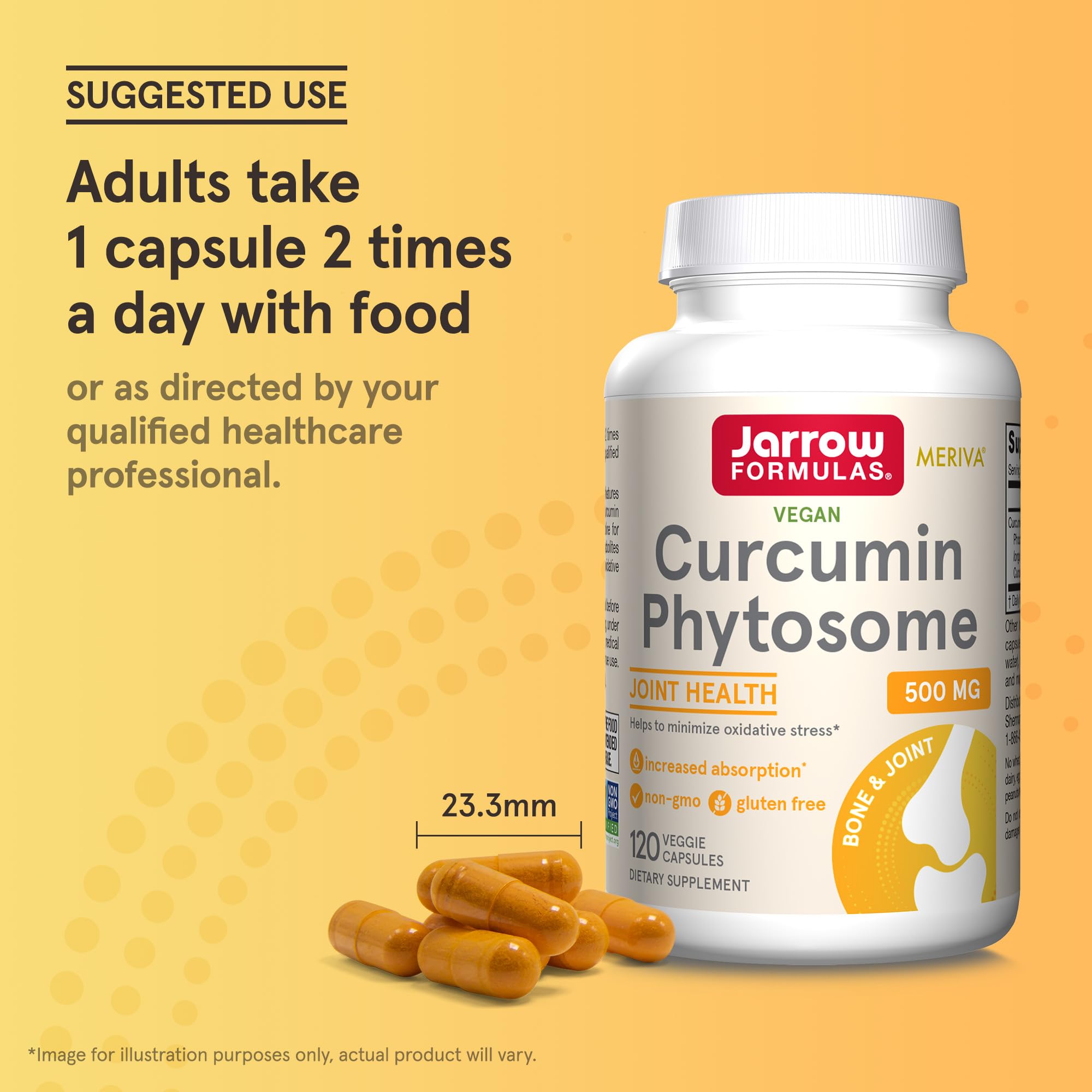 Jarrow Curcumin Phytosome 500 mg Meriva Joint Support

