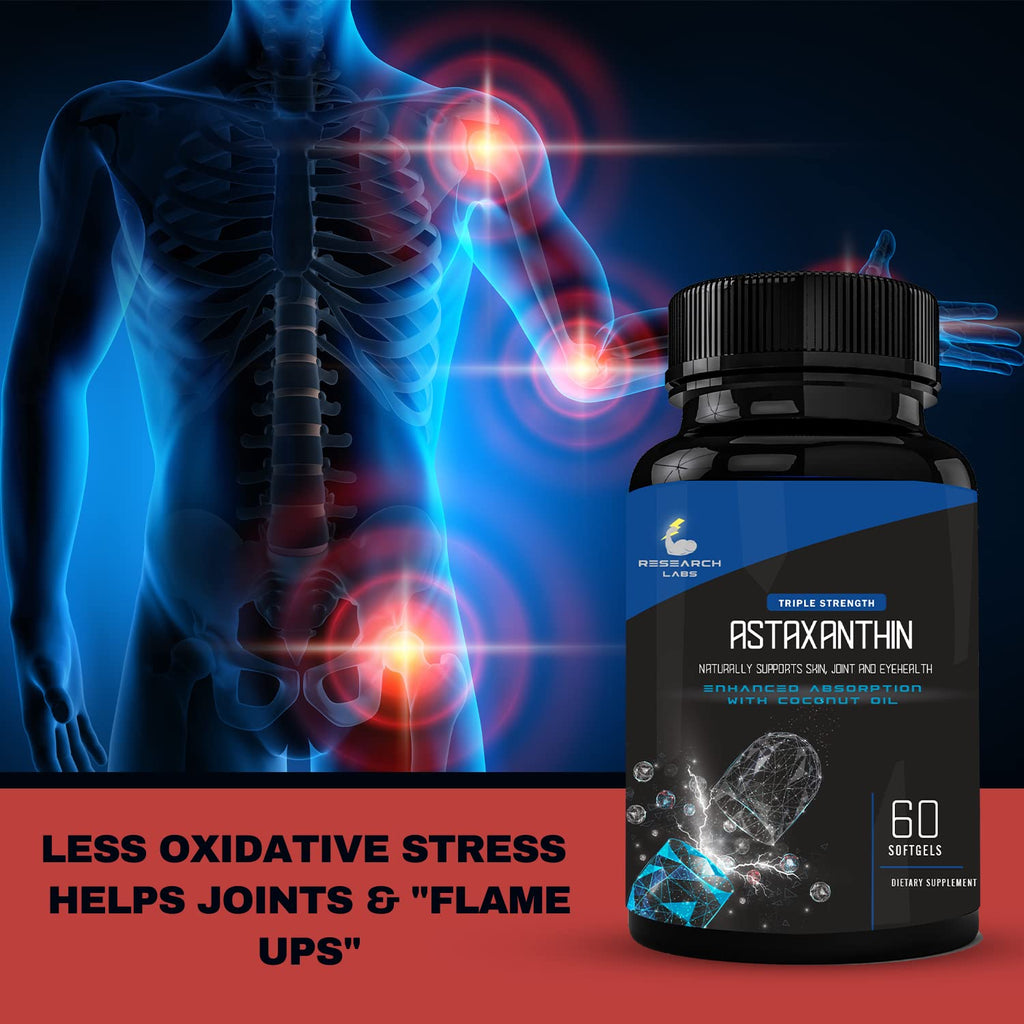 Astaxanthin Dietary Antioxidant Supplement by Research Labs

